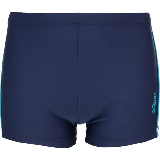 AQUOS KOLE Chlapecké plavky, tmavě modrá, velikost 140-146