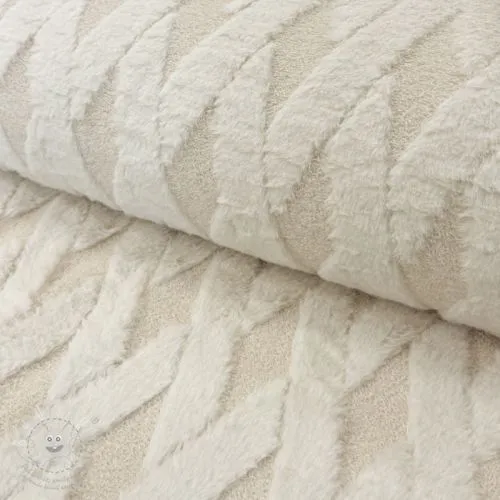 Umělá kožešina TEDDY ecru