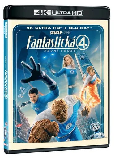 Fantastická 4 - První kroky (4K ULTRA HD + BLU-RAY) (2 BLU-RAY)