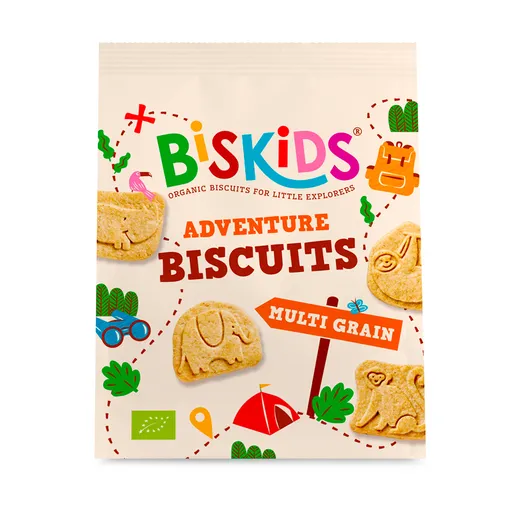Biskids BIO dětské celozrnné sušenky 100 g