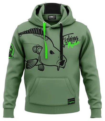 Hotspot design mikina fishing mania - m
