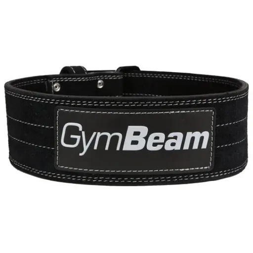 GymBeam ARNOLD Fitness opasek, černá, velikost