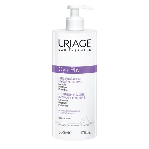 Uriage Gyn-phy Osvěžující mycí gel na intimní hygienu 500 ml