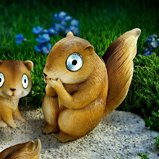 Solární dekorace Veverčák Elvík