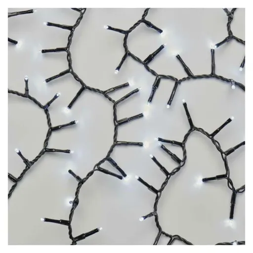 EMOS LED vánoční řetěz – ježek, 6 m, venkovní i vnitřní, studená bílá, časovač D4BC04