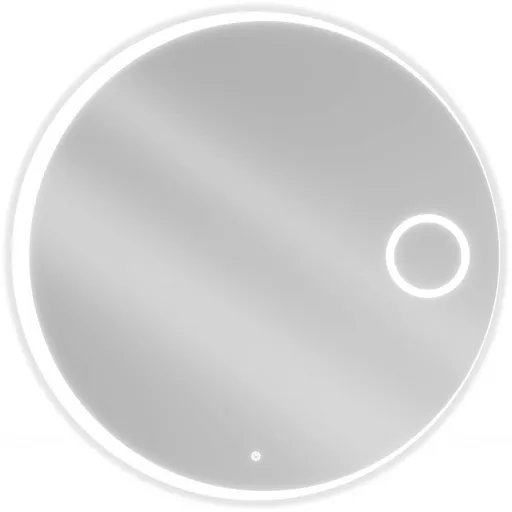 MEXEN Ella zrcadlo s osvětlením s kosmetickým zrcátkem, 100, LED 600 9811-100-100-611-00