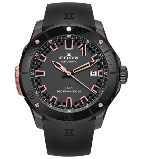 EDOX CO-1 Date Automatic 80137-37GMR-CAN