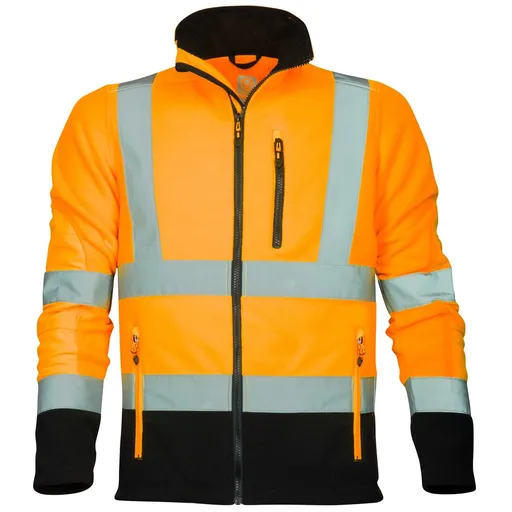 Ardon Reflexní fleecová mikina SIGNAL - Oranžová | 2XL