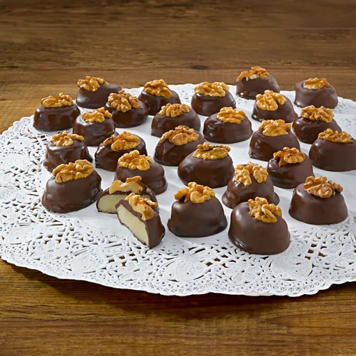 Marcipánové pralinky  Vlašský ořech