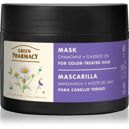 Green Pharmacy Chamomile Mask intenzivní vyživující maska na suché a porézní vlasy 300 ml