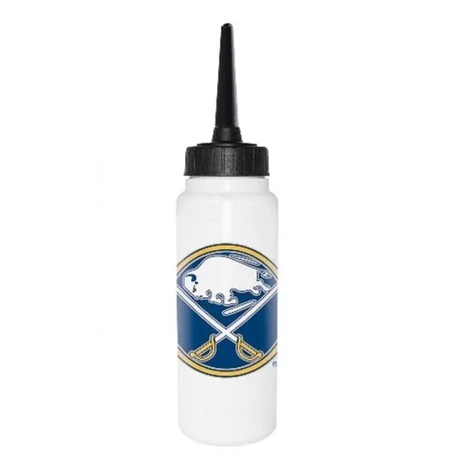 INGLASCO BUFFALO SABRES BOTTLE Sportovní láhev, bílá, velikost 1 L
