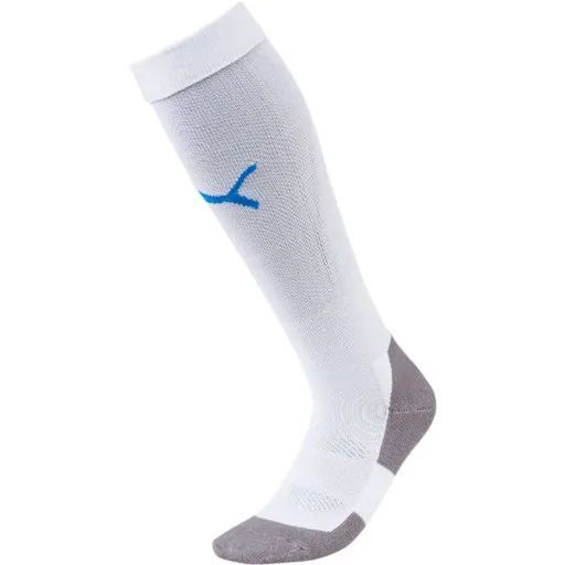 Puma LIGA SOCKS CORE Fotbalové štulpny, bílá, velikost 43-46