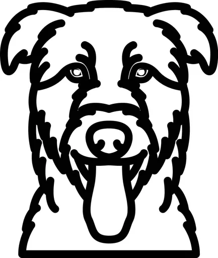 Vsepropejska Psí dekorace na zeď Plemeno: Irský vlkodav