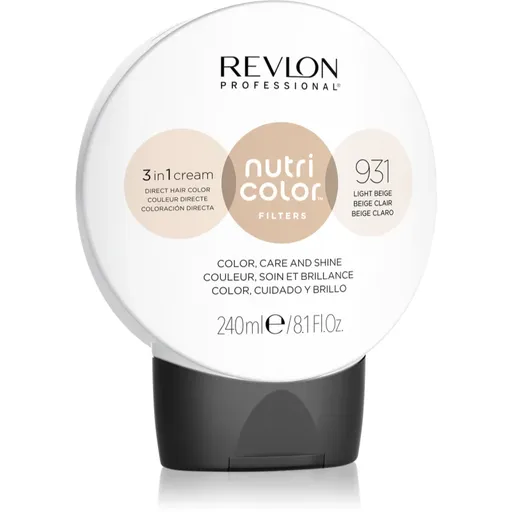 Revlon Professional Nutri Color Filters Toning vyživující tónovací maska pro profesionální použití 931 240 ml