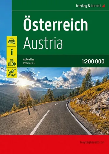 Rakousko 1:200 000 / autoatlas