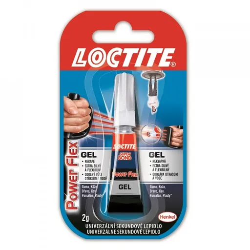 Lepidlo vteřinové 2g Loctite Super Bond gel /114