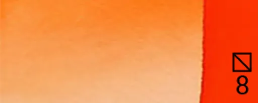 Akvarelové barvy Renesans 1,5ml – 09 Oranž kadmiová