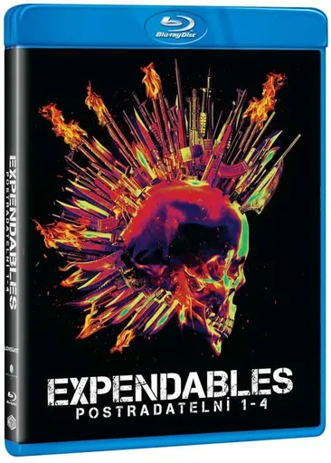 Expendables: Postradatelní kolekce 1-4 (4 BLU-RAY)