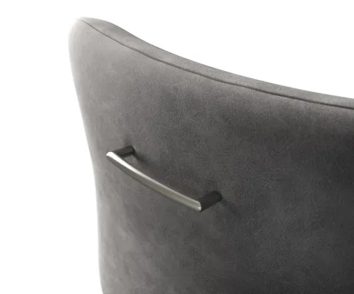 Barová židle Flex-Rund nerezová ocel stříbrná