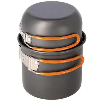 NILS Camp kempingová sada 2 hrnců s příborem NC1704  (15-02-410)