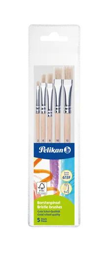 Pelikan - Štetce sada 613F č. 2,6,8,10,12