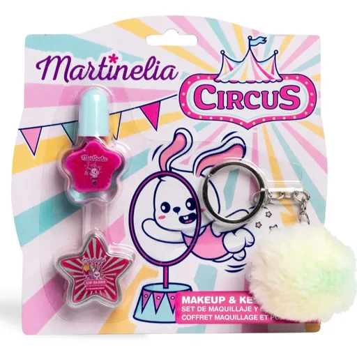 Martinelia Circus Makeup & Keychain set pro děti 3+