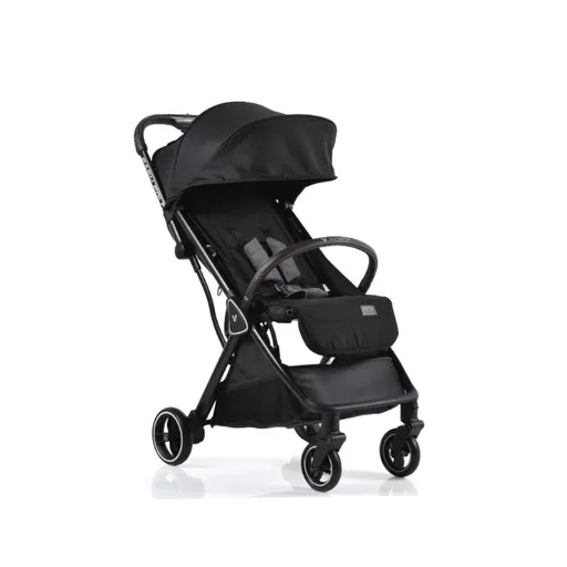 Cangaroo Dětský lehký kočárek Easy fold, do 22kg - černý