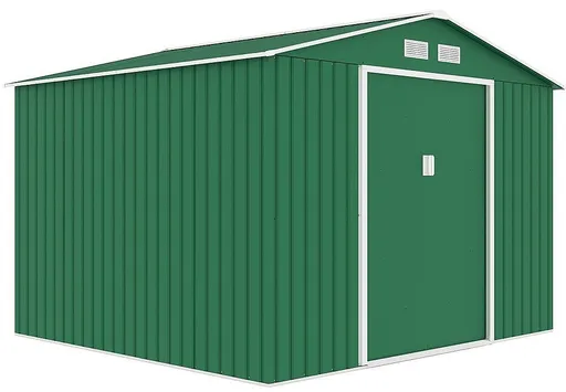 Zahradní domek plocha 277 x 255 cm (zelený)