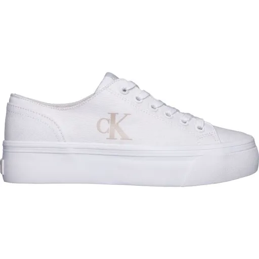 Calvin Klein VULC FLATFORM LOW CV MG Dámské tenisky, bílá, velikost
