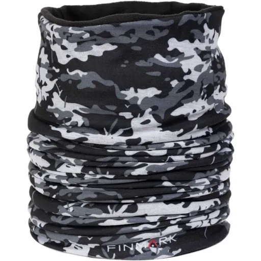 Finmark FSW-225 Multifunkční šátek s fleecem, černá, velikost UNI