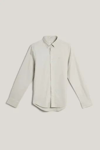 KOŠILE GANT SLIM PINPOINT OXFORD SHIRT GREIGE