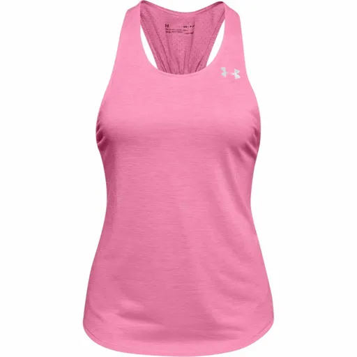 Dámské běžecké tílko Under Armour Streaker 2.0 Racer Tank Lipstick XS