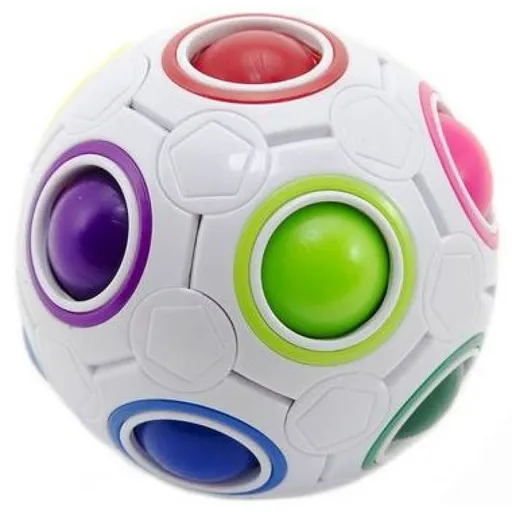 Hlavolam míček plast 7 cm