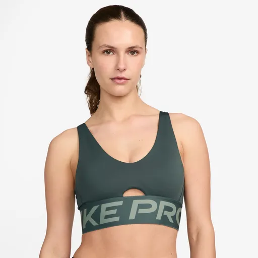 Nike Pro Indy Plunge Womens Medium-Support Padded Sports Bra XL