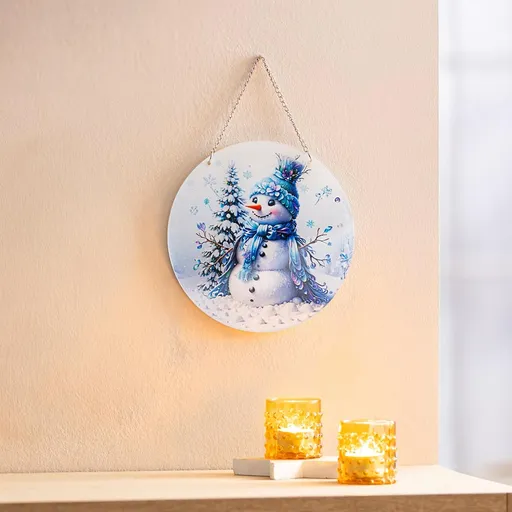 Die moderne Hausfrau Závěsný obraz Sněhulák