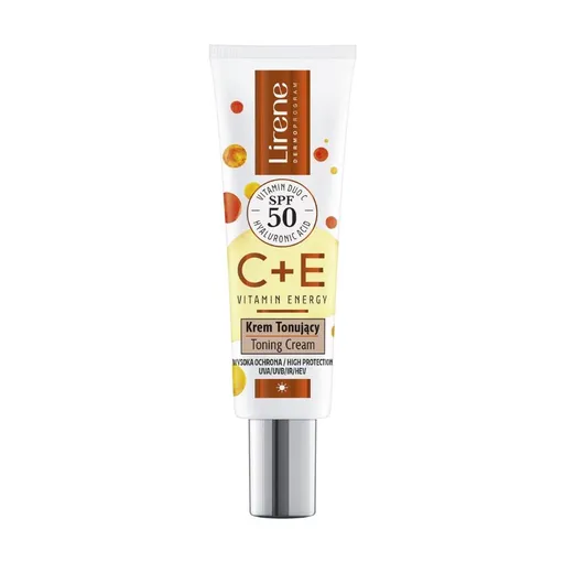 Lirene Vitamin Energy C+E Tonizující krém SPF50 30 ml