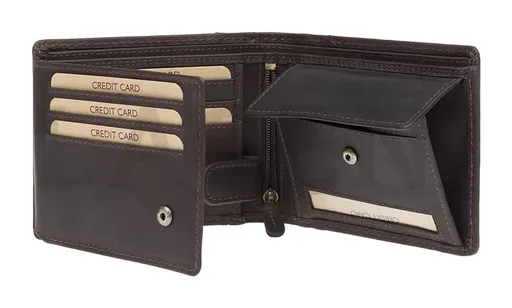 Pánská kožená peněženka Lagen 511461 Brown