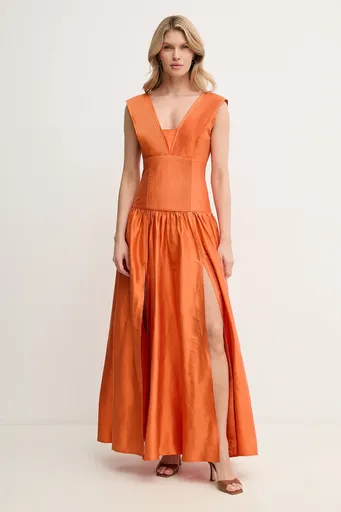 Hedvábné šaty Luisa Spagnoli