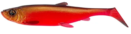 Savage gear gumová nástraha 3d herring shad black red - 9 cm 5 g