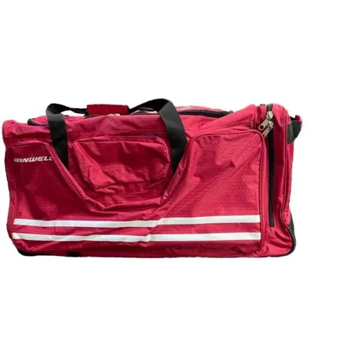 WINNWELL Q11 WHEEL BAG SR Hokejová taška, červená, velikost