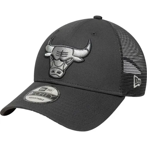 New Era CHICAGO BULLS NBA 9FORTY TRUCKER Kšiltovka, tmavě šedá, velikost UNI