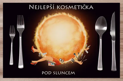 Prostírání Nejlepší kosmetička pod sluncem