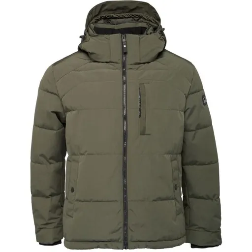s.Oliver OUTDOOR JACKET Pánská zimní bunda, khaki, velikost XXXL