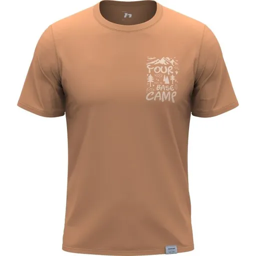 Hannah GREG Pánské tričko, hnědá, velikost