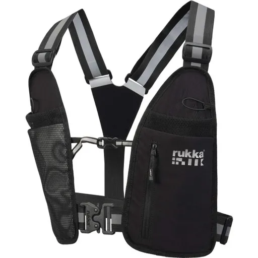 Rukka GOBLES Unisex běžecká vesta, černá, velikost