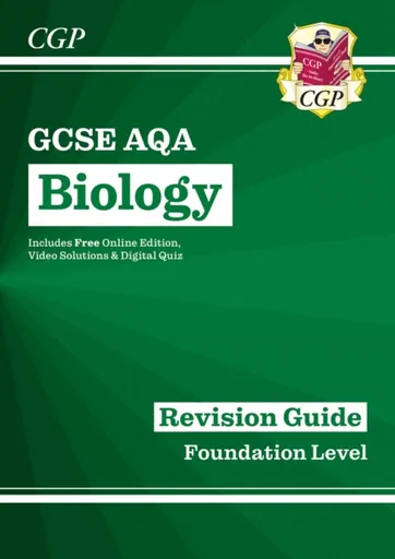 New GCSE Biology AQA Foundation Revision Guide with CGP RevisionHub - CGP Books
