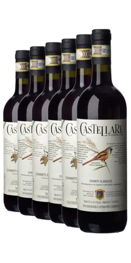 Výběr vín Chianti