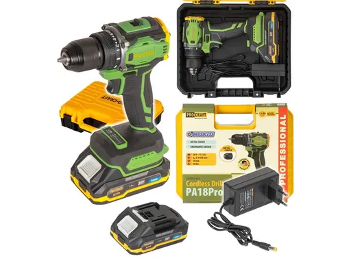 Šroubovák AKU PROCRAFT PA18Pro