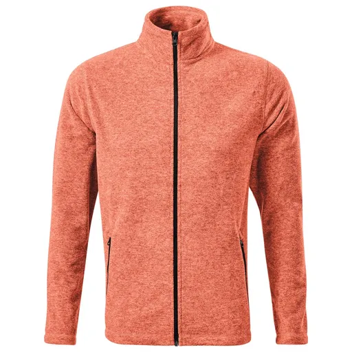 MALFINI Pánská fleecová mikina Factor - Sunset melír | XL