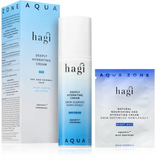 Hagi Aqua Zone denní hydratační krém pro normální až suchou pleť 50 ml